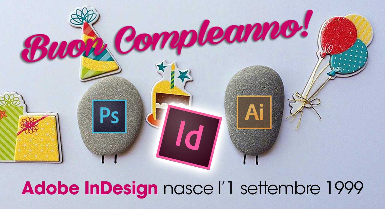 compleanno InDesign