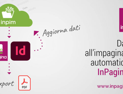 Dal PIM all’impaginazione automatica con InPagina PRO